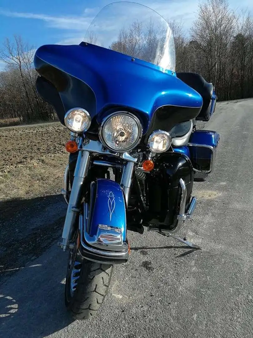 Harley-Davidson Electra Glide FLHTK Kék - 2