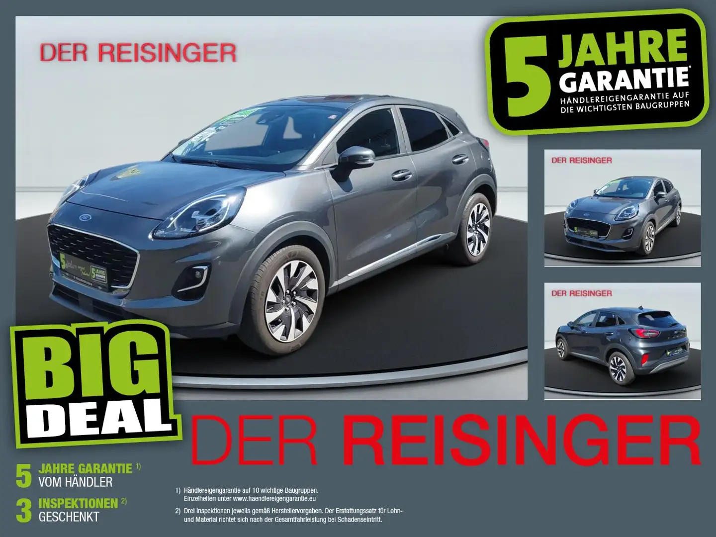 Ford Puma 1.0 EB Titanium Grau - 1
