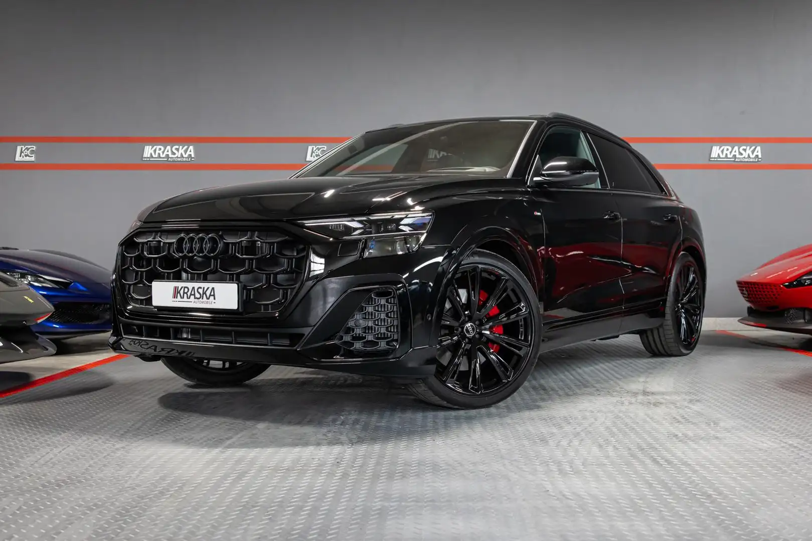 Audi Q8 60 TFSI e quattro S-line AHK PANO B&O MASSAGE Black - 1