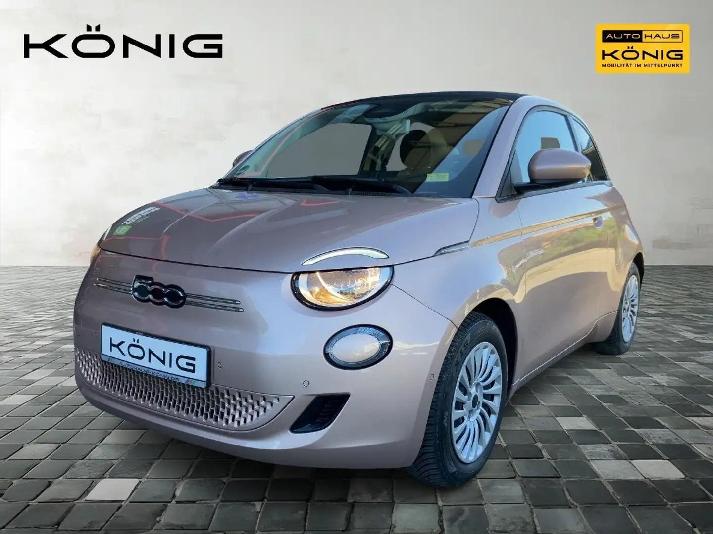 Fiat 500e 500C Klimaautomatik, Carplay Gold - 1