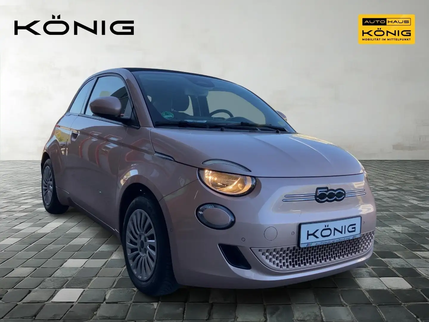 Fiat 500e 500C Klimaautomatik, Carplay Gold - 2