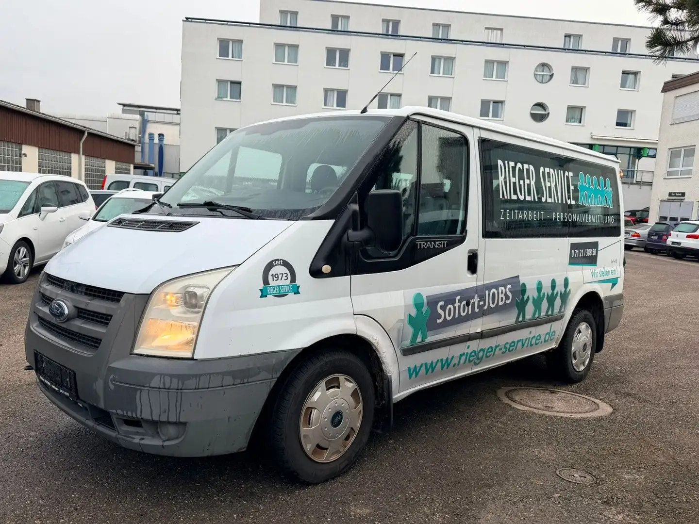 Ford Transit Kombi FT 280 *2.2 TDCI*Klima*9-Sitzer* Blanc - 1