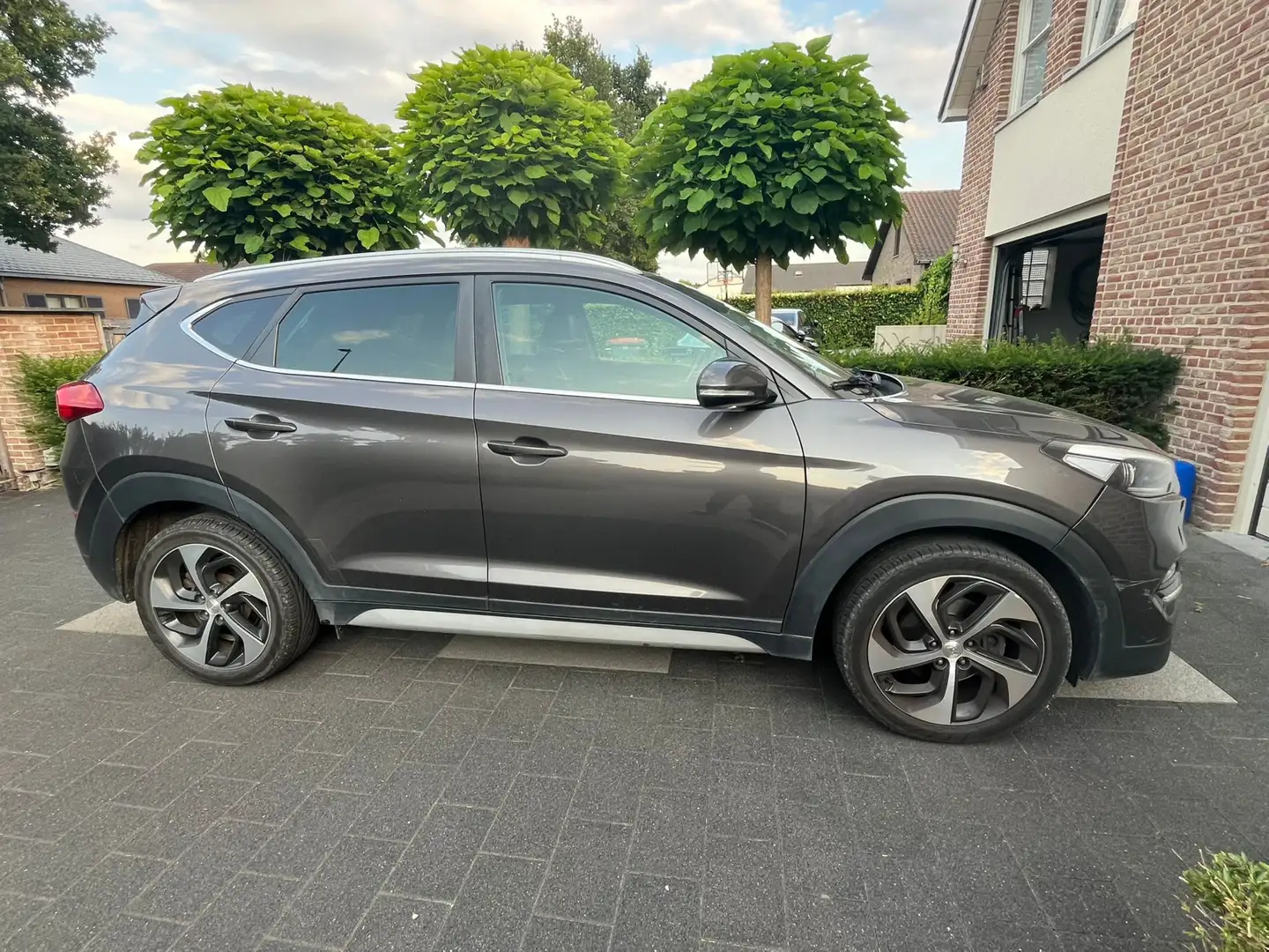 Hyundai TUCSON Tucson 1.6 Turbo 4WD DCT Premium Gris - 1