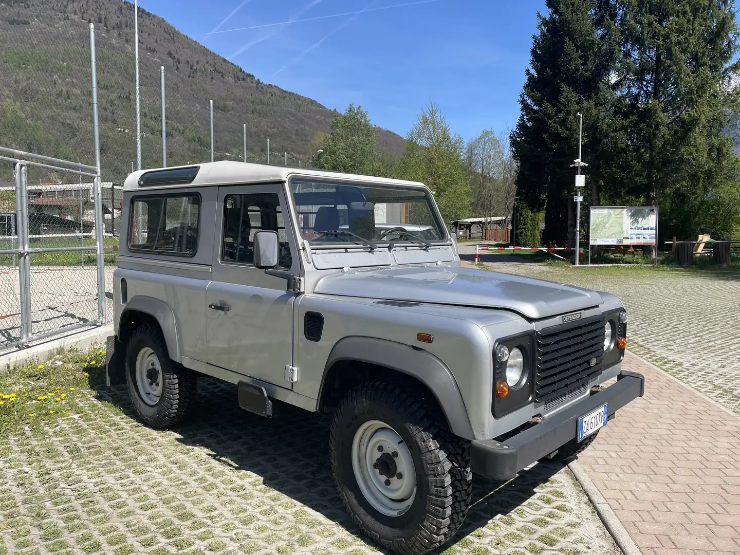Land Rover Defender 90 2.5 td5 Argento - 2