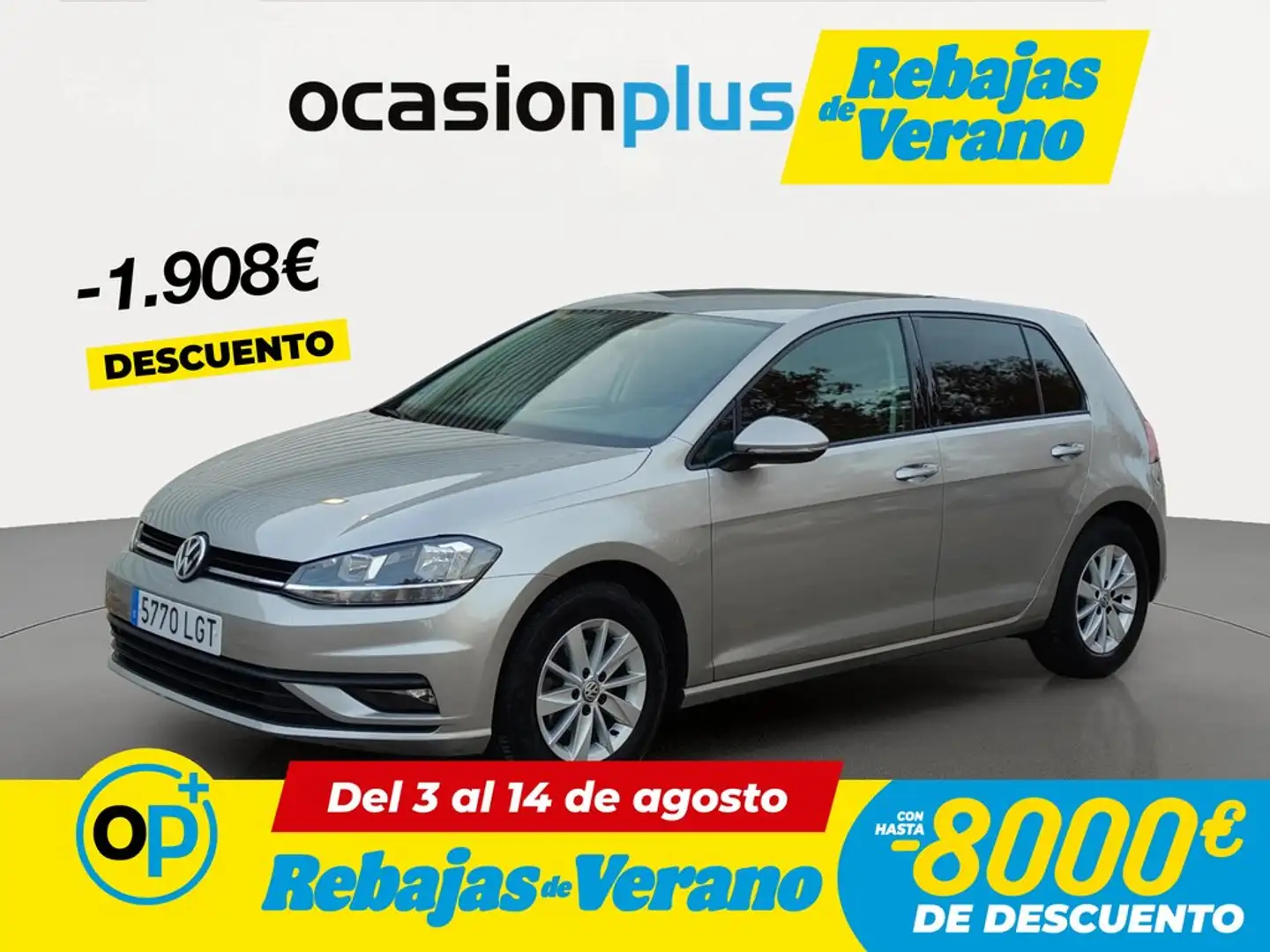 Volkswagen Golf 1.0 TSI Business Edition 85kW Gris - 1