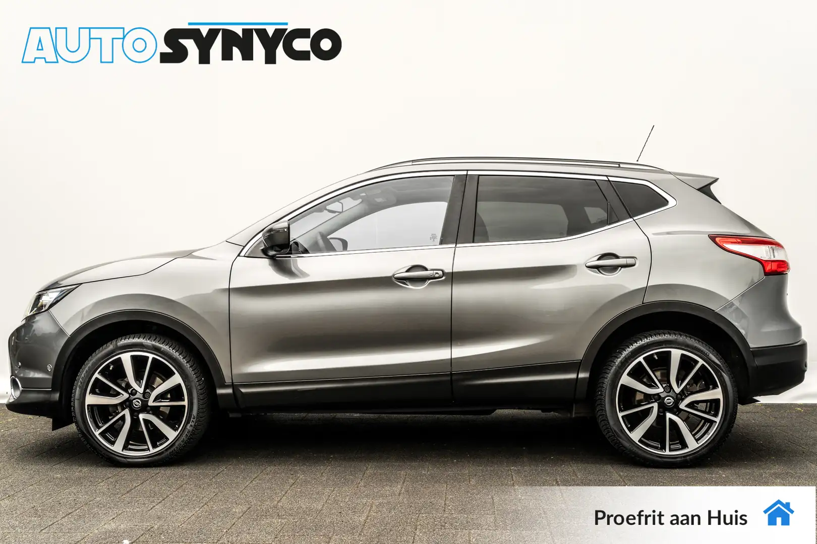 Nissan Qashqai 1.2 Automaat Tekna | Leder | Gereviseerde bak | Pa Grau - 2