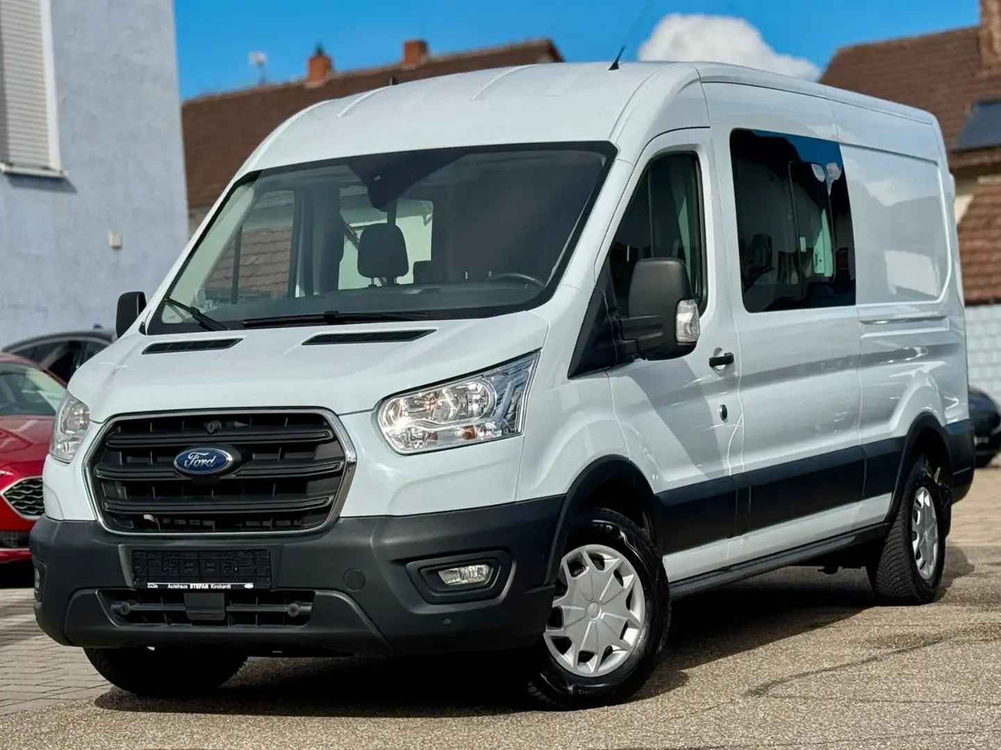 Ford Transit Kasten 350 L3H2 Aut. Trend Mixto 6-Sitze Weiß - 1