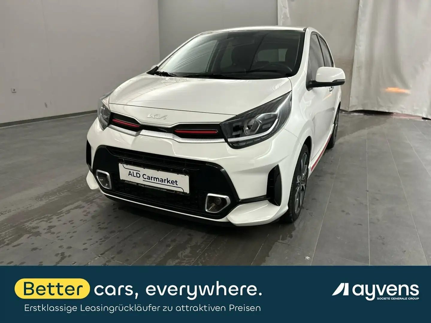 Kia Picanto 1.0 T-GDI OPF GT Line Limousine, 5-türig, 5-Gang Weiß - 1