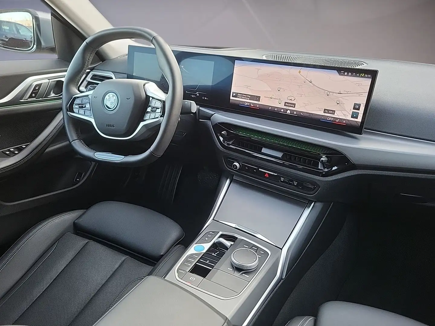 BMW i4 Gran Coupe 35e*AHK*360KAM*HEAD UP Argent - 2