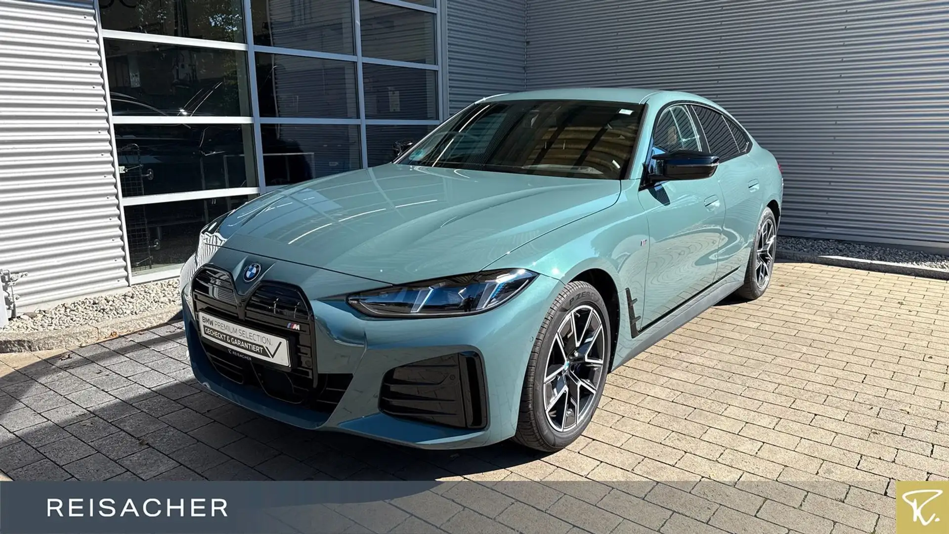 BMW i4 M50 xDrive Gran Coupé Navi HUD 360° ACC AHK Grün - 1
