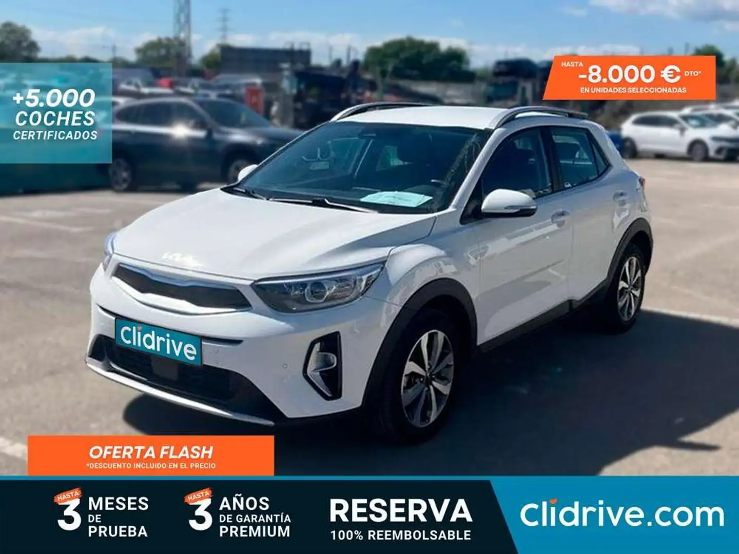 Kia Stonic 1.2 DPi Drive Blanco - 1