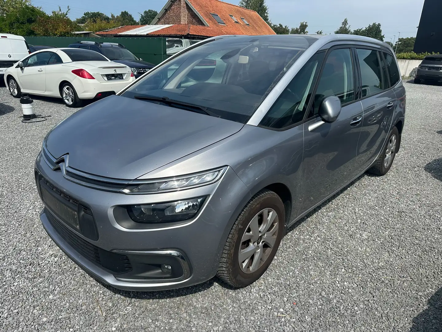 Citroen Grand C4 Picasso 1.6 BlueHDi 7 zit Airco GPS Szary - 1