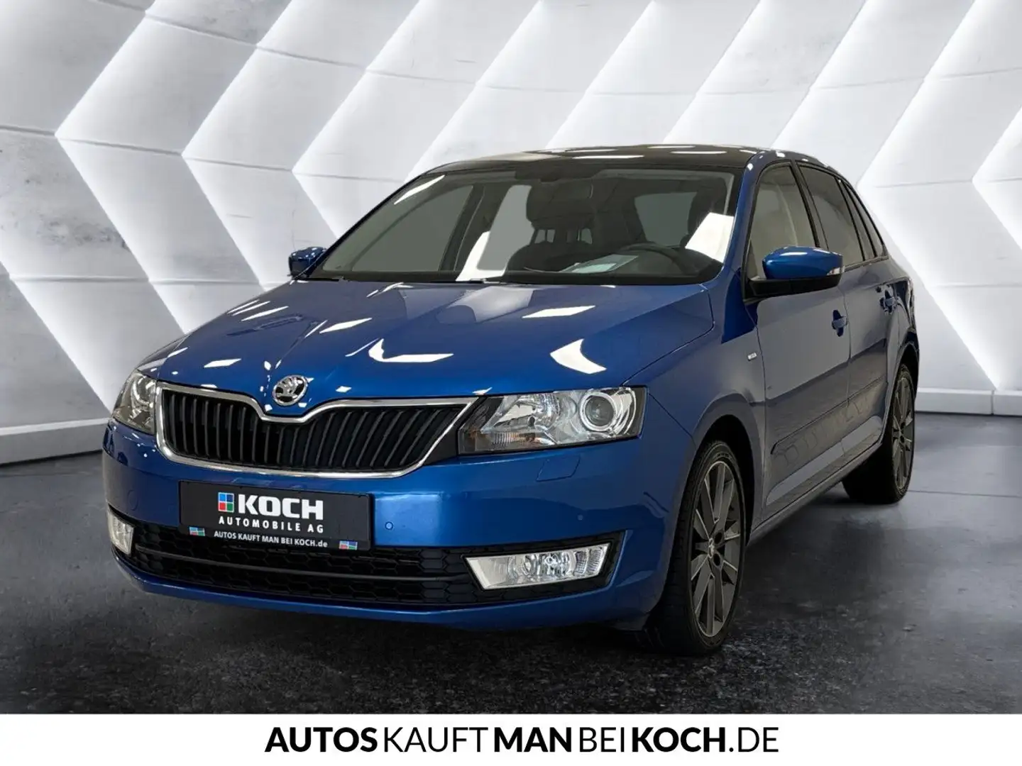 Skoda Rapid/Spaceback Rapid Spaceback 1.2 TSI Drive AHK Rückfahrkamera P Blau - 2