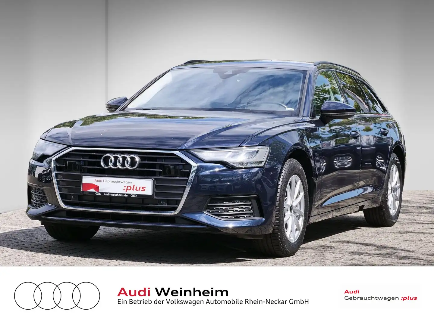 Audi A6 40 TDI Head-Up LED Navi S-tronic uvm Bleu - 2