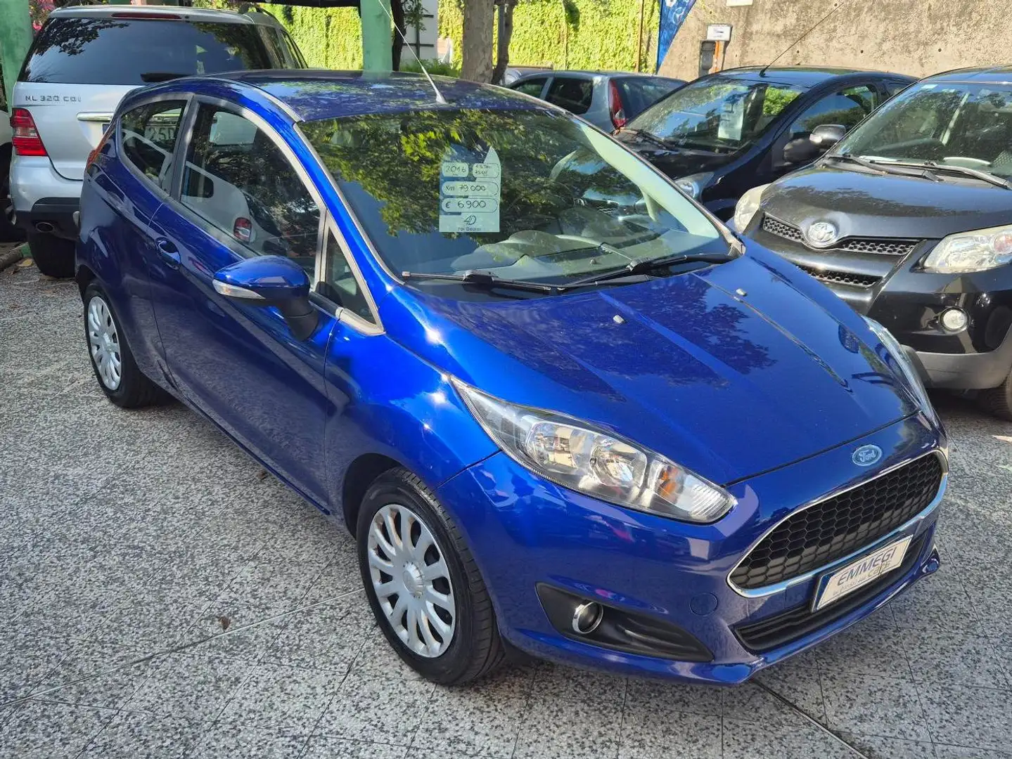 Ford Fiesta Fiesta 3p 1.5 tdci Plus 75cv E6 Bleu - 1