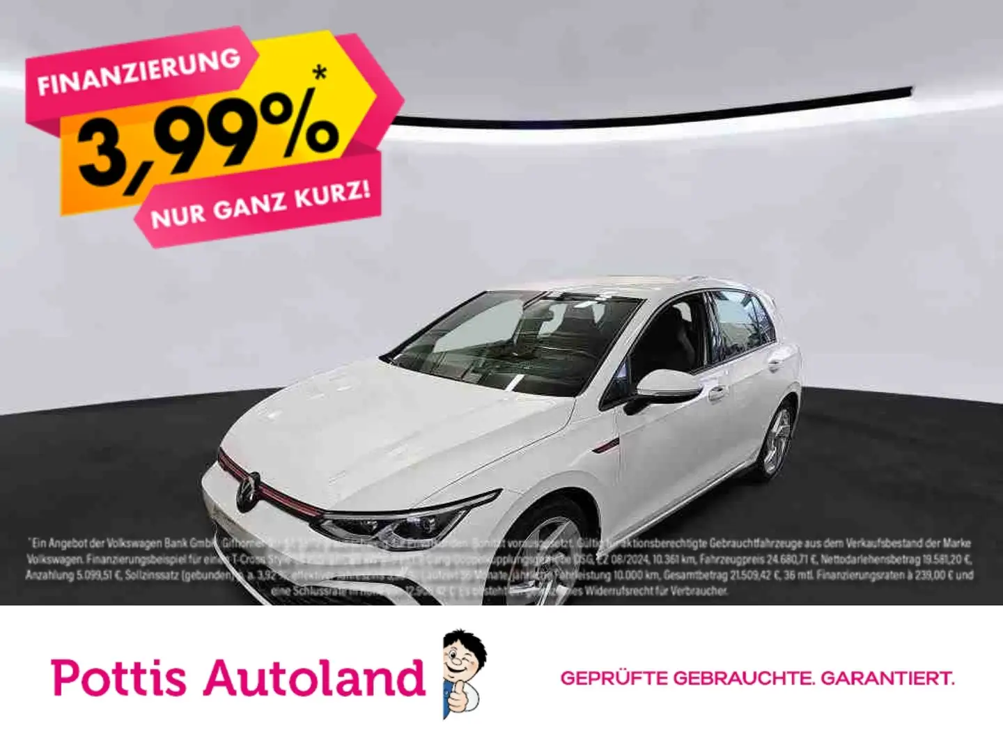 Volkswagen Golf GTI PDC LED+ DAB+ LM17 KLIMA Weiß - 1