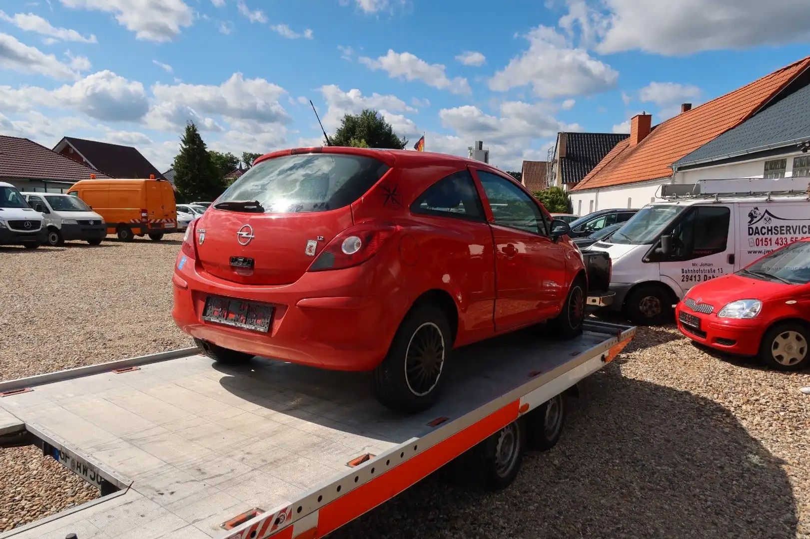 Opel Corsa D Edition|Motorschaden|Klima| Rot - 2