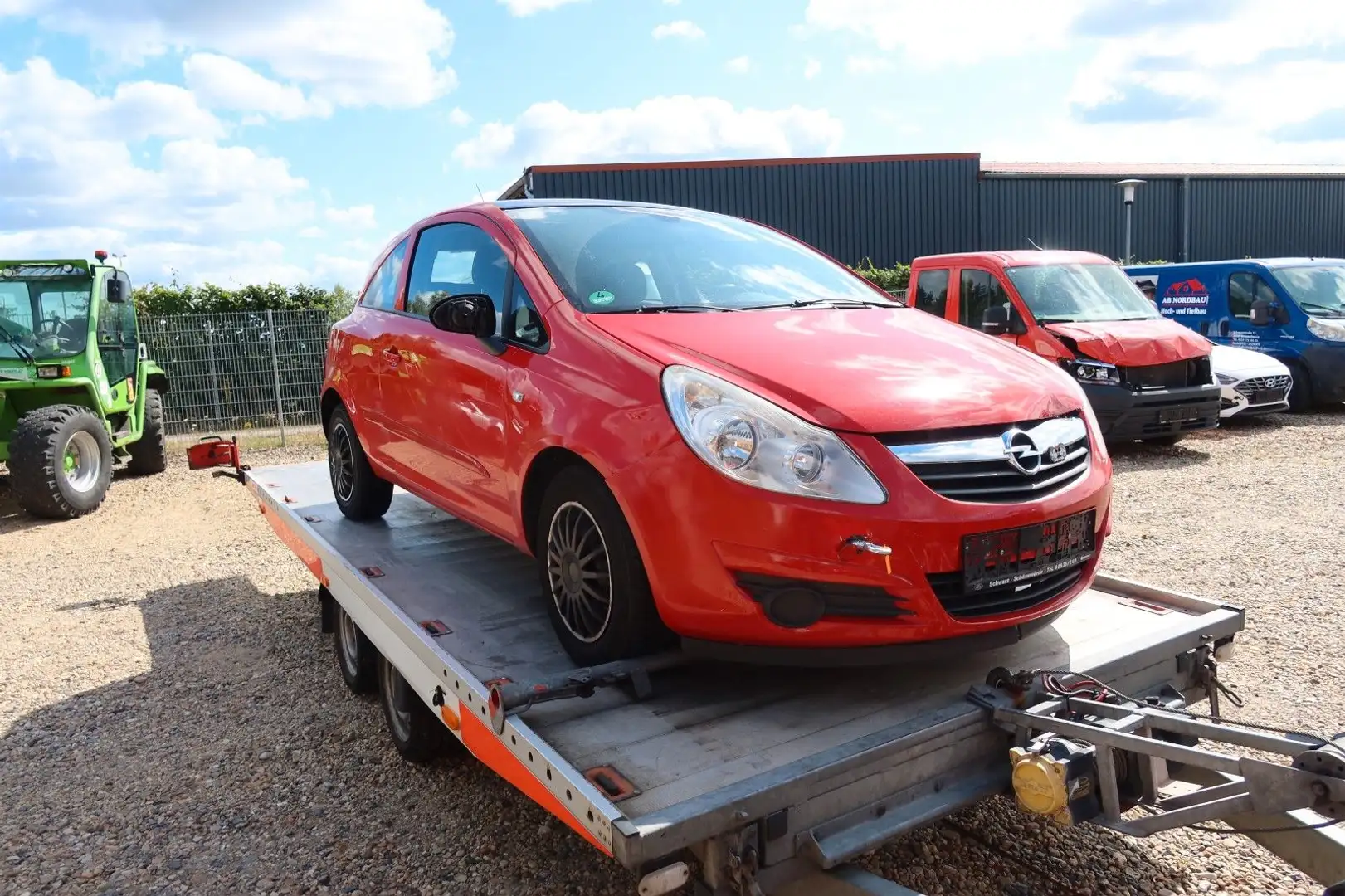Opel Corsa D Edition|Motorschaden|Klima| Rot - 1