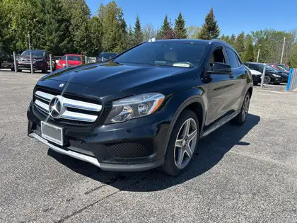 Black 2017 Mercedes-Benz GLA 250 4MATIC SUV / Crossover All-Wheel Drive Automatic