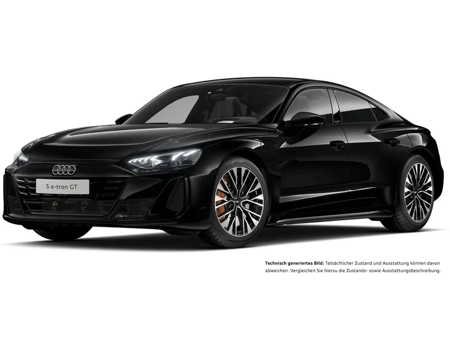 Audi e-tron GT quattro PANO B&O 360°CAM ACC LM20 Černá - 2