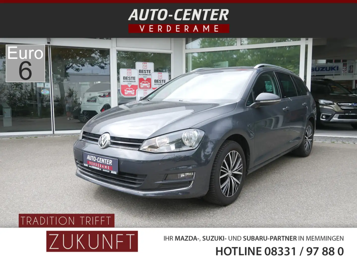 Volkswagen Golf VII Variant 1.4 TSI Allstar BMT SHZ NAVI Gris - 1