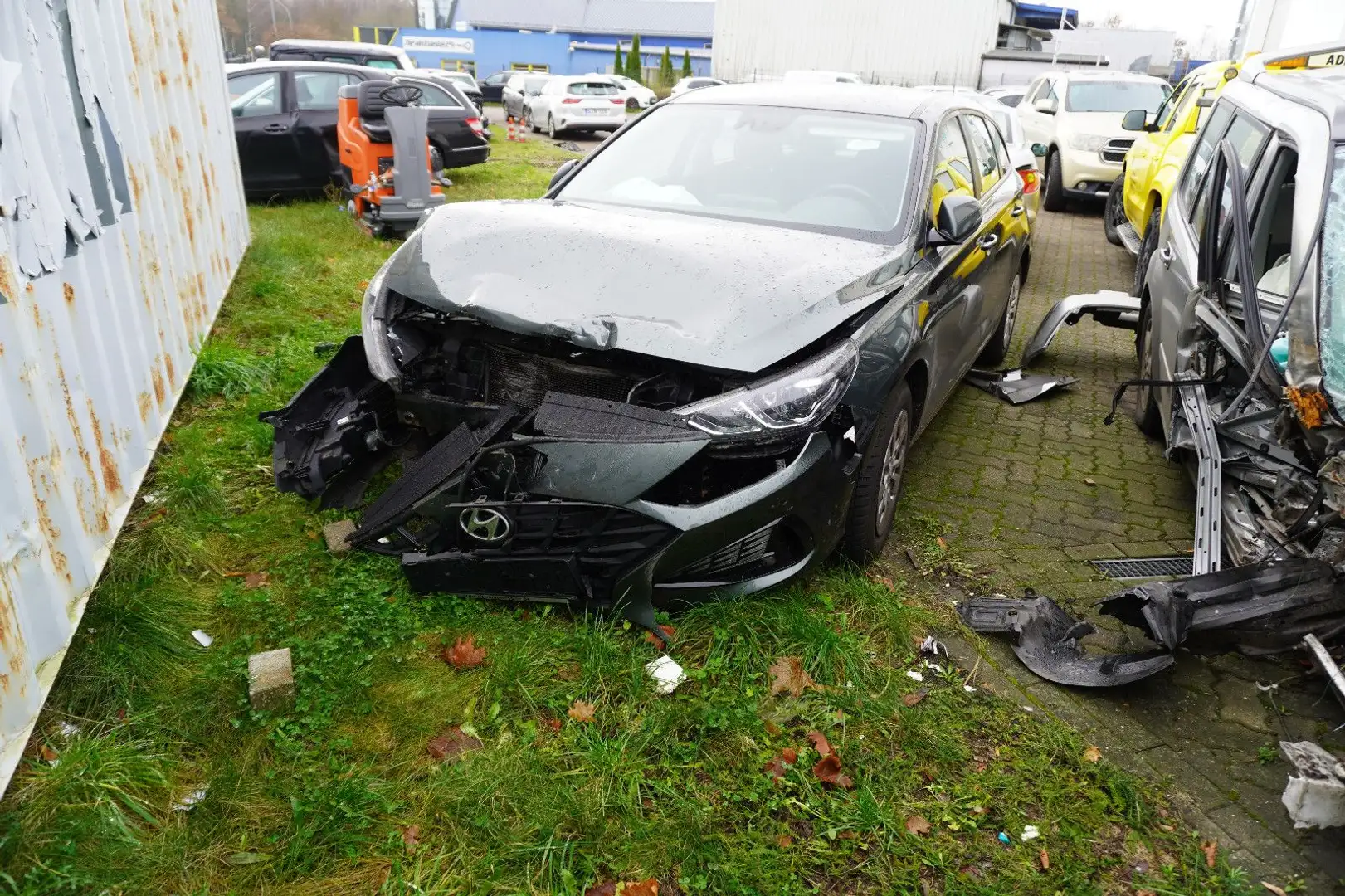 Hyundai i30 cw Select UNFALL Gris - 2
