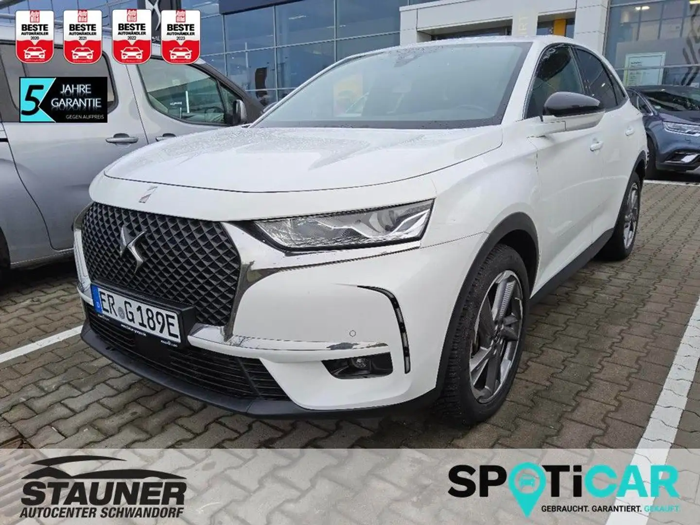 DS Automobiles DS 7 Crossback Bastille Hybrid AT8 *SHZ*KAMERA* Beyaz - 1