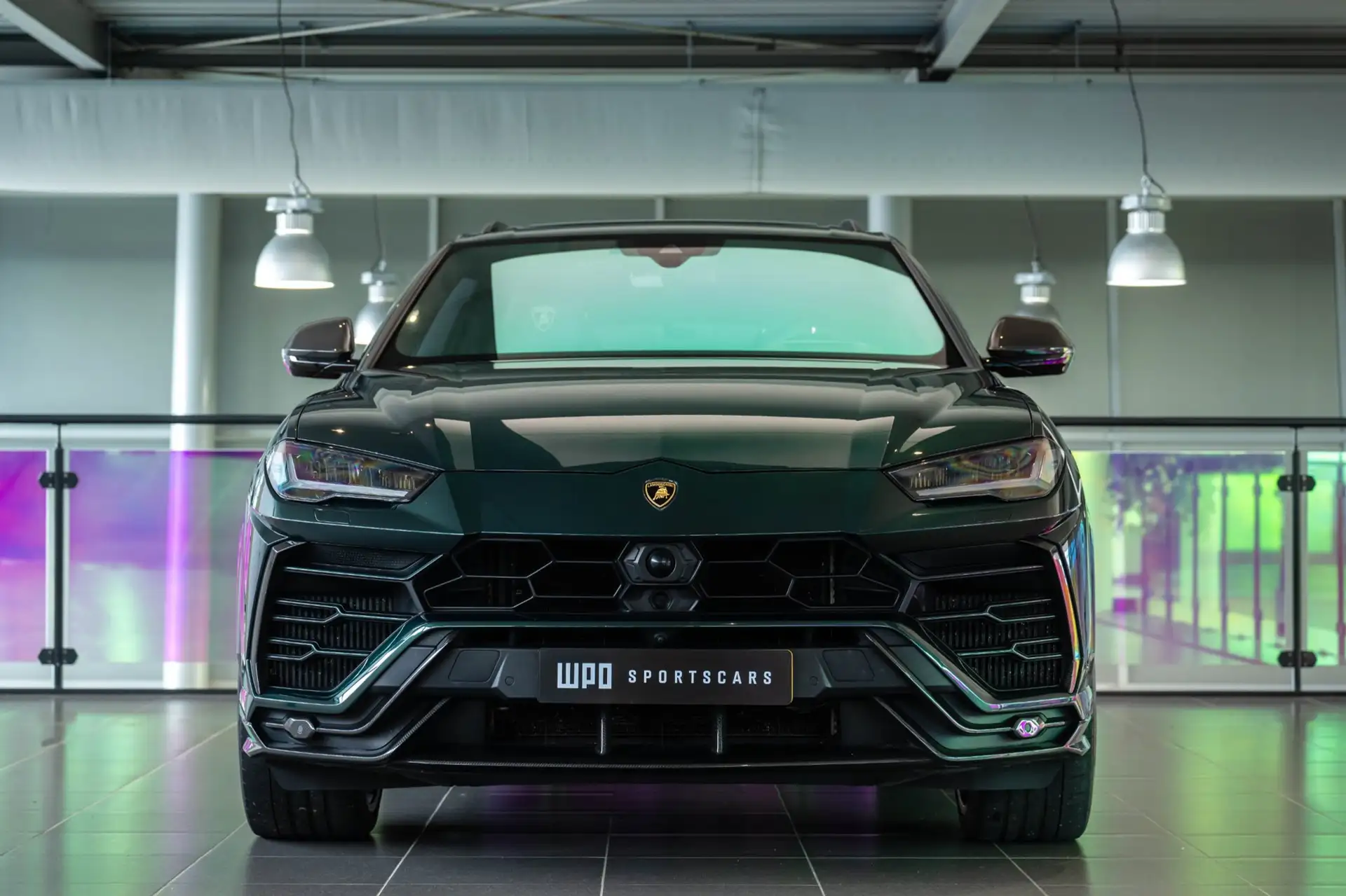 람보르기니 우루스 4.0 V8 Biturbo 2020 청록 사진 5