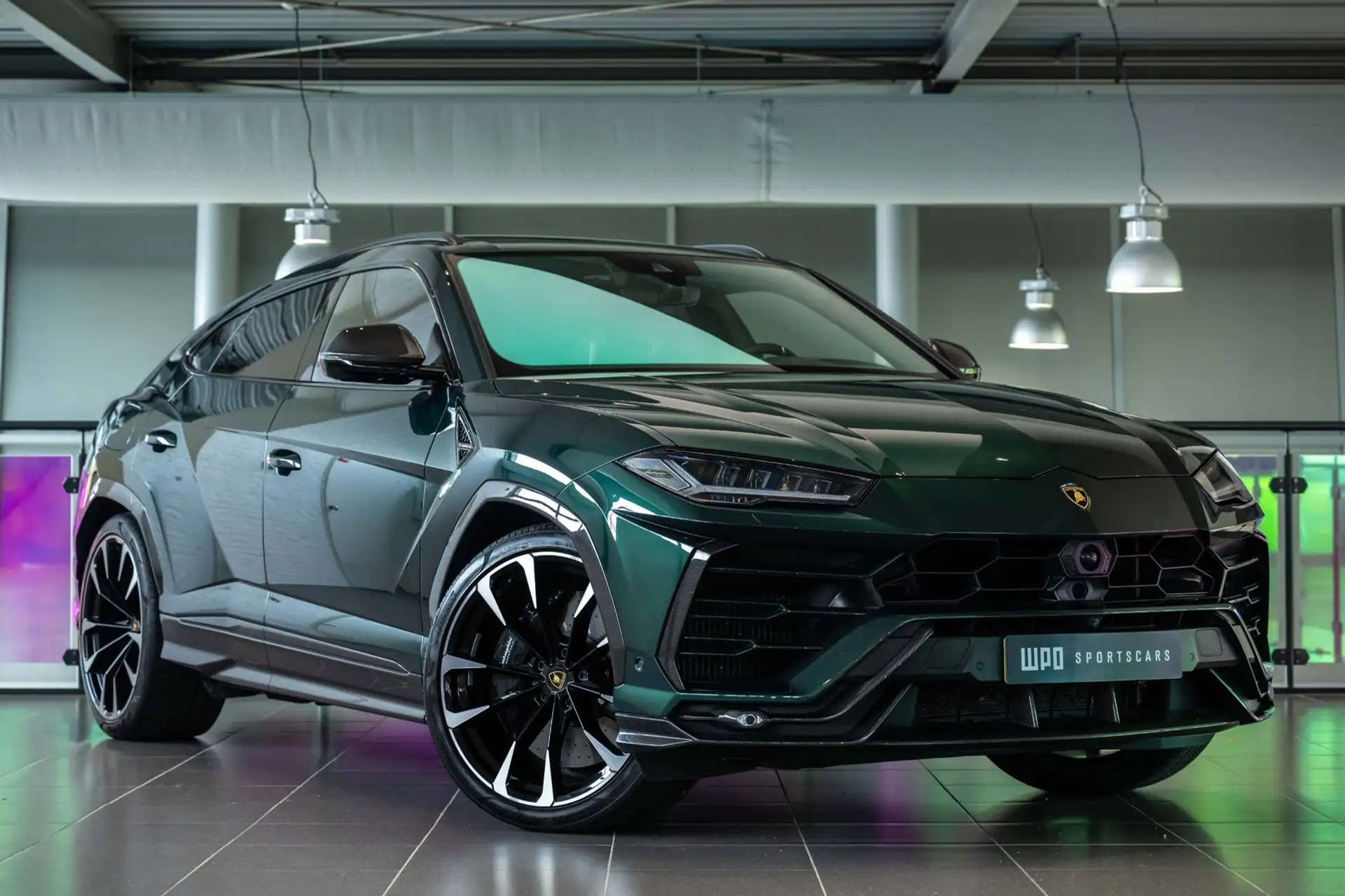 람보르기니 우루스 4.0 V8 Biturbo 2020 청록 사진 1