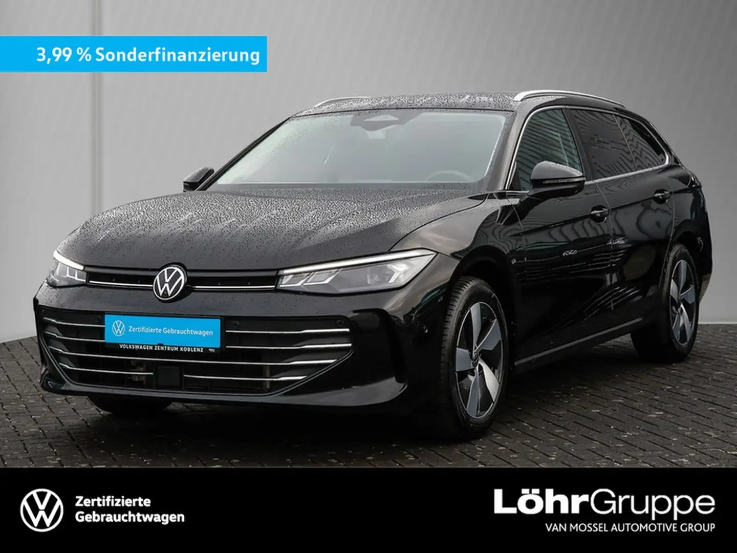 Volkswagen Passat Variant 1.5eTSI DSG Business AHK/Navi/RFK Schwarz - 1