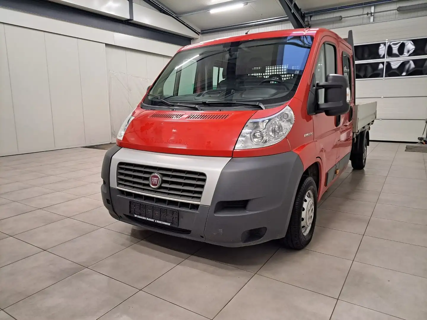Fiat Ducato Pritsche Doppelk. 35 130 L4/Klima Rouge - 2