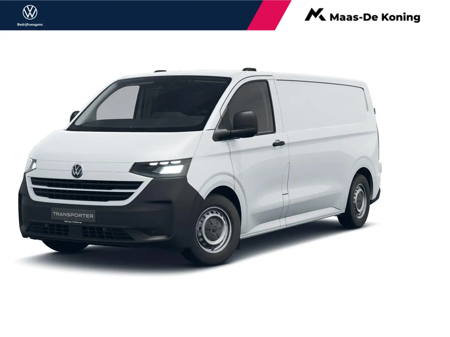 Volkswagen Transporter Bedrijfswagens e-Transporter Bestelwagen 64 kWh 21 Wit - 1