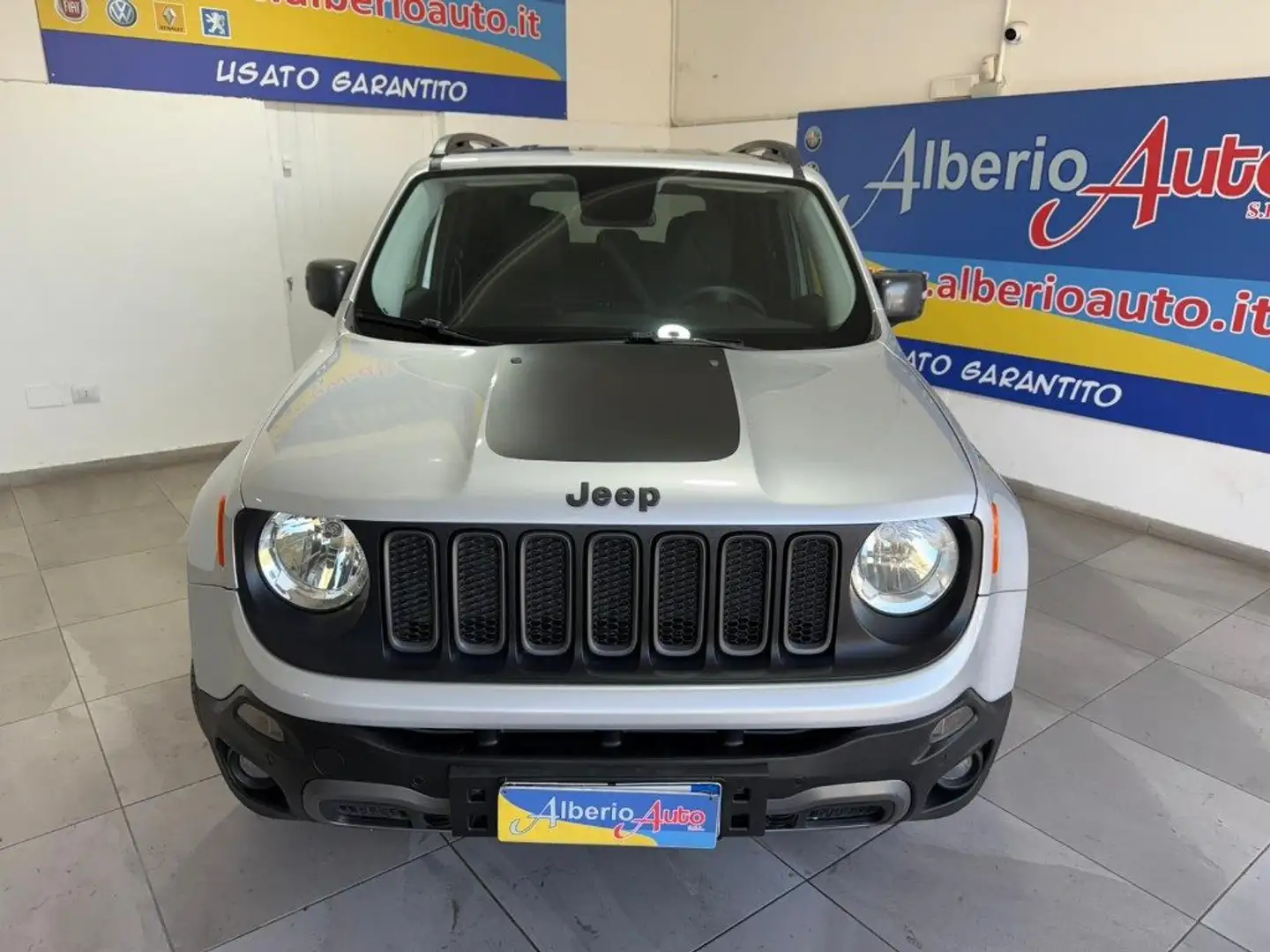 Jeep Renegade 2.0 Mjt 170CV 4WD Active Drive Low Trailhawk Argento - 2