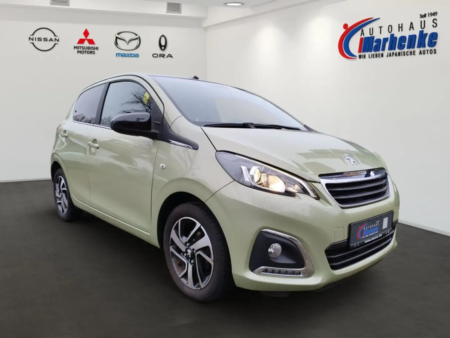 Peugeot 108 VTI 72 Stop&Start Allure, Sitzheizung, Look-Paket Grün - 2