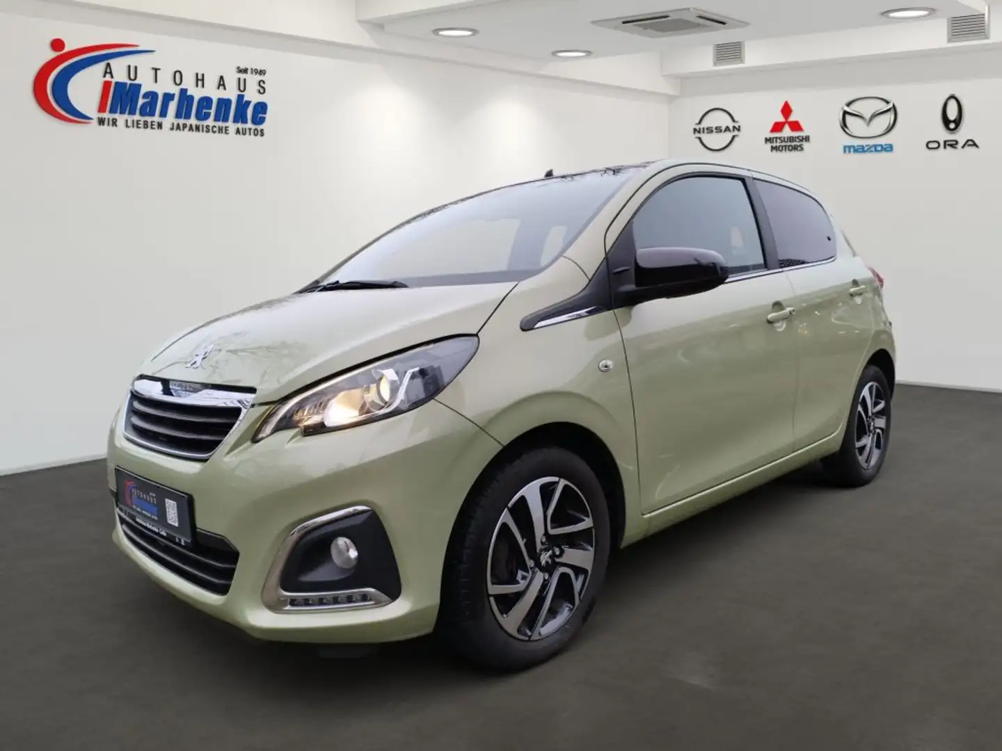 Peugeot 108 VTI 72 Stop&Start Allure, Sitzheizung, Look-Paket Grün - 1