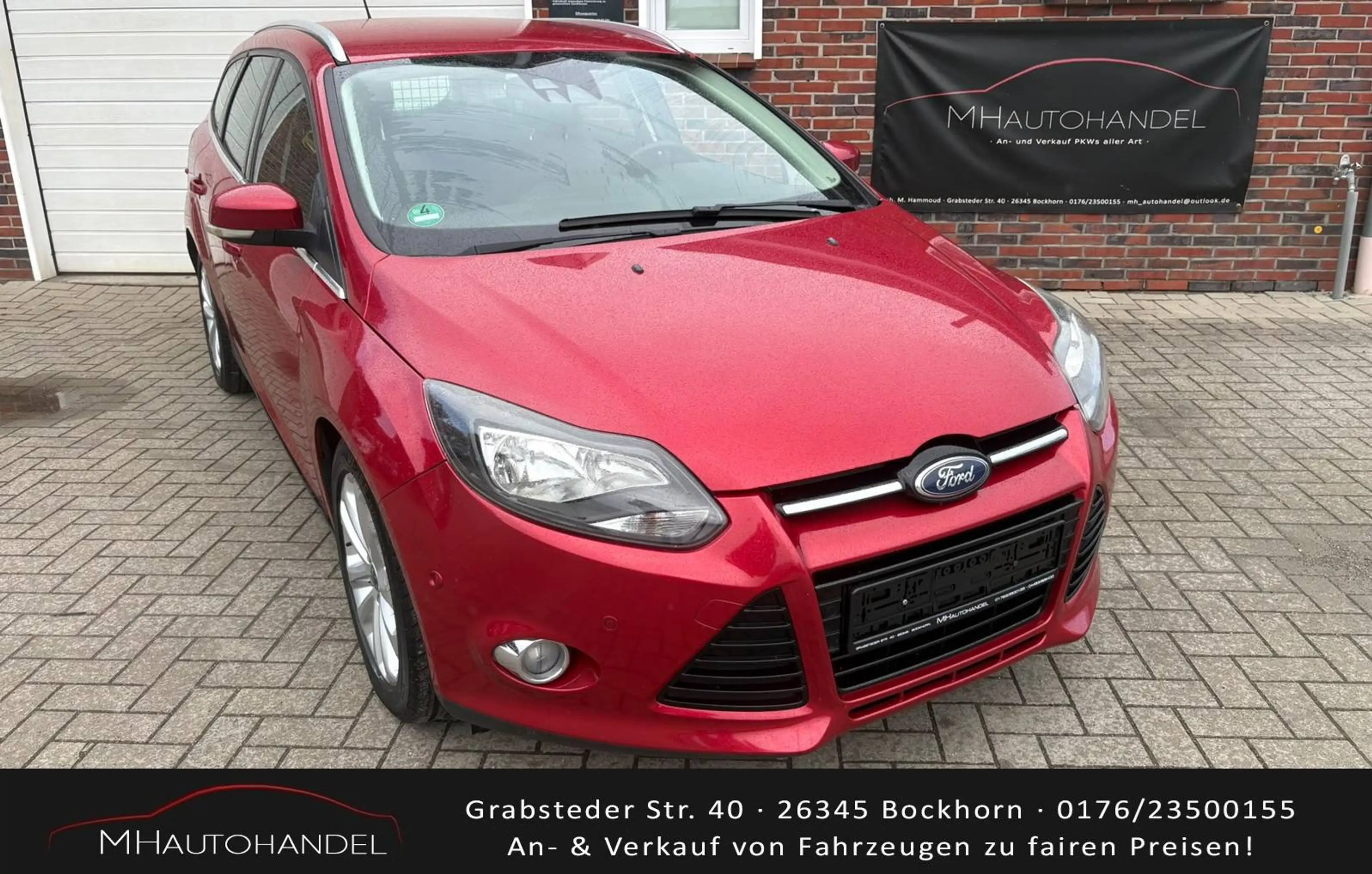 Ford Focus Titanium 1.6 TDCI 2.Hand Gepflegt 8x bereift TÜV/AU Neu Finanzierung/Inzahlungnahme mögl.