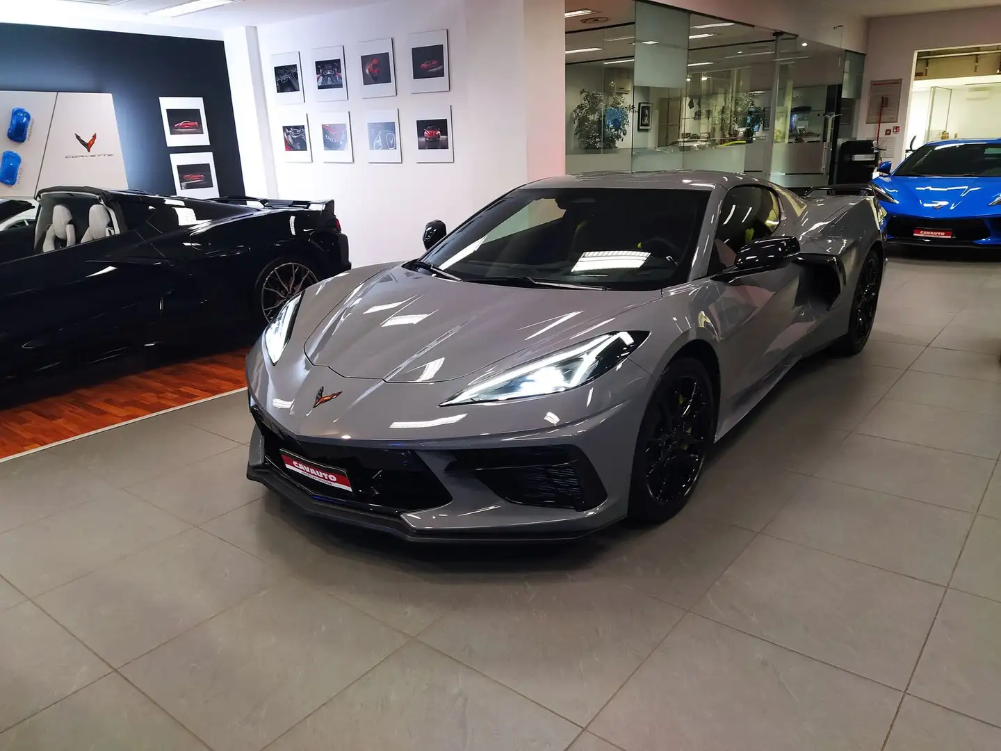 Corvette C8 3LT - COUPE' Gris - 1