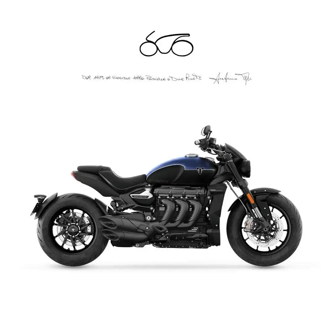 Triumph Rocket 3 R STORM Albastru - 1