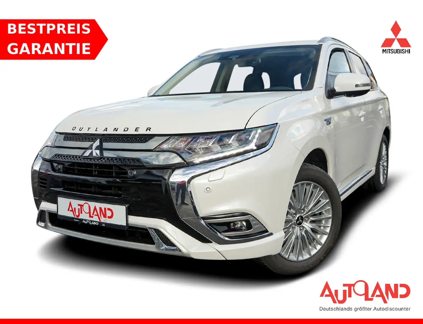 Mitsubishi Outlander 2.4 PHEV Plus 4WD LED Standheizung AHK Bianco - 1