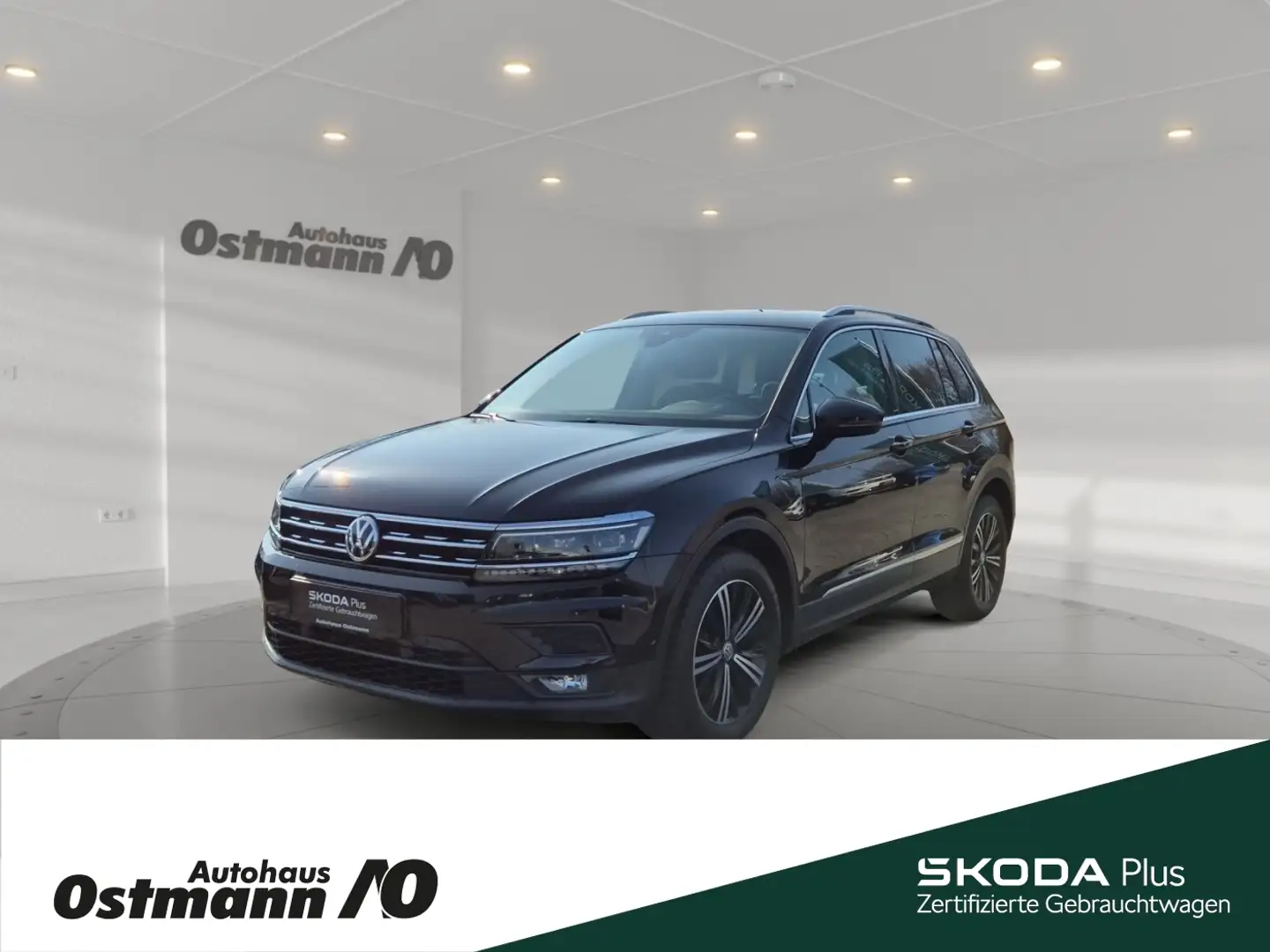 Volkswagen Tiguan IQ.DRIVE 110kw TSI DSG *HUD*NAVI*AHK*RFK* Negro - 1