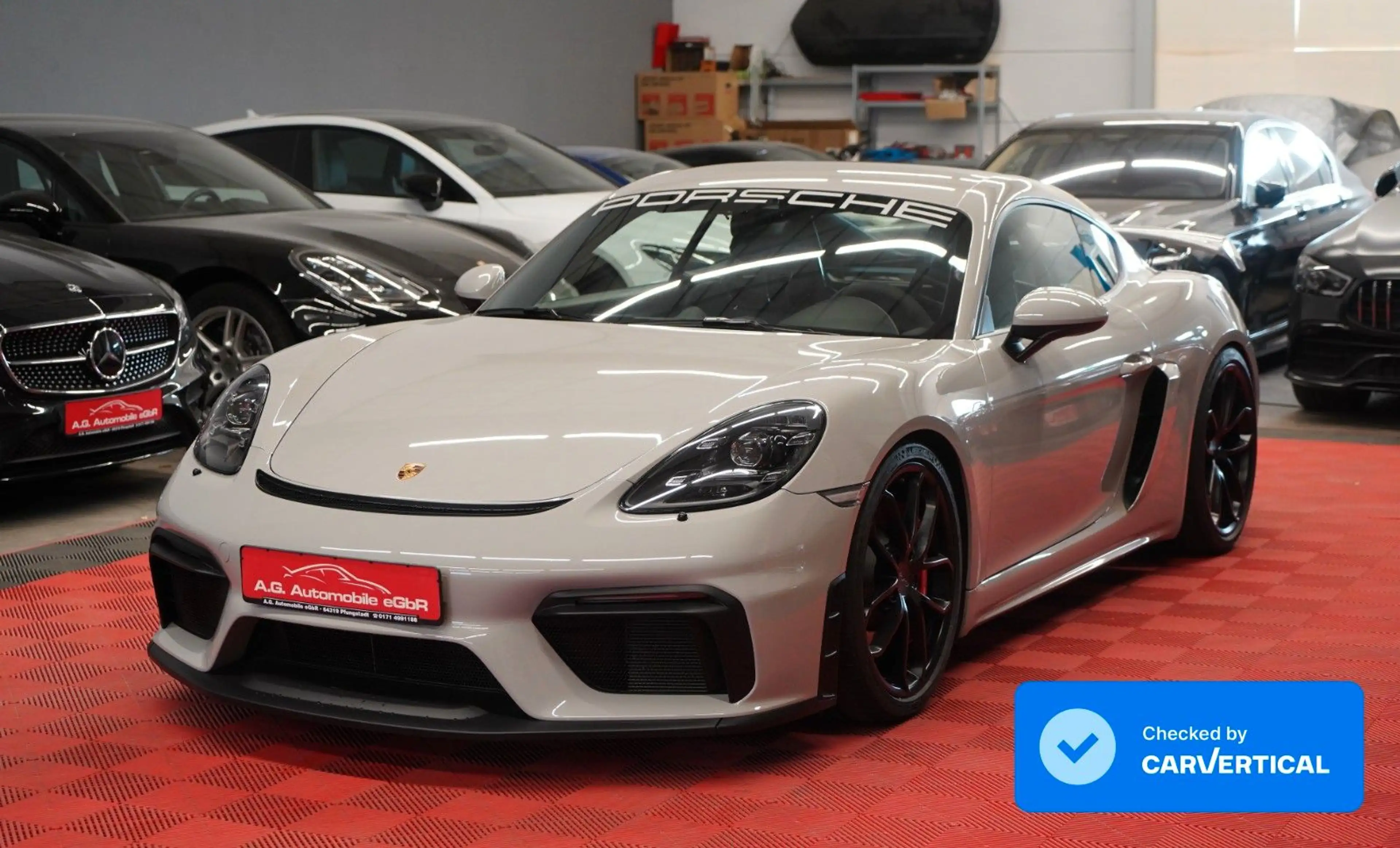 Porsche Cayman 718 GT4 |Approved|Sport-Chrono|PDLS+|