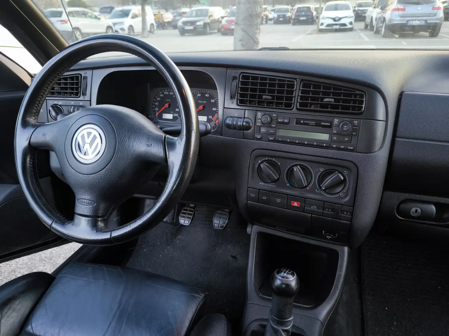 Volkswagen Golf Cabriolet Cabrio 1.6 Trendline certificato ASI Nero - 2