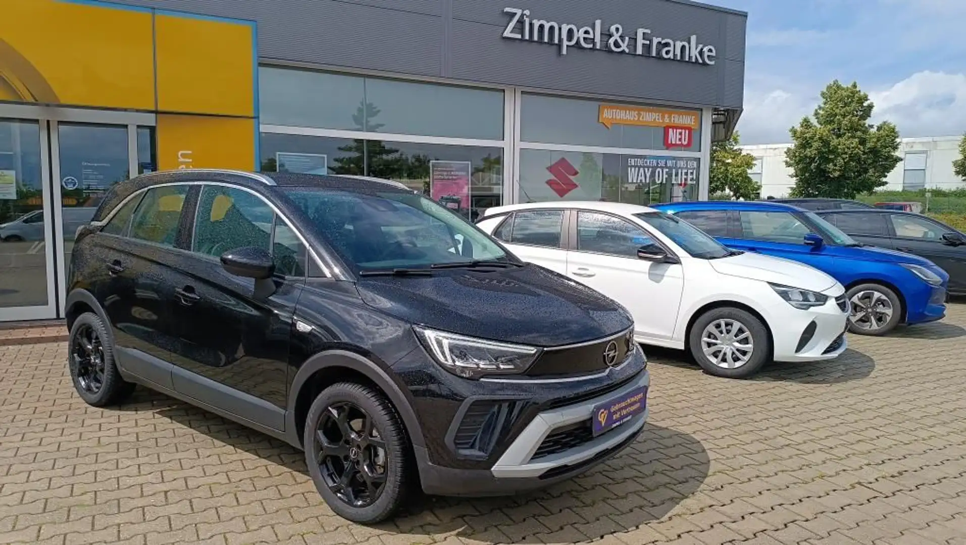 Opel Crossland X CROSSLAND  1.2 Direct Injection Turbo 96 kW 130 Schwarz - 2