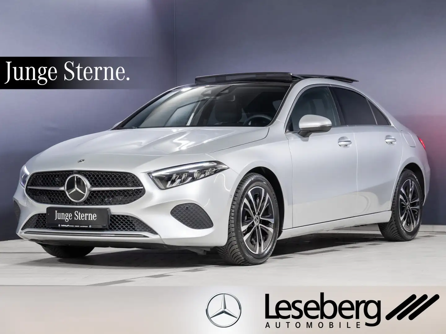 Mercedes-Benz A 200 A 200 Lim. Progress. Pano/LED/AHK/Distro./Kamera Silber - 1