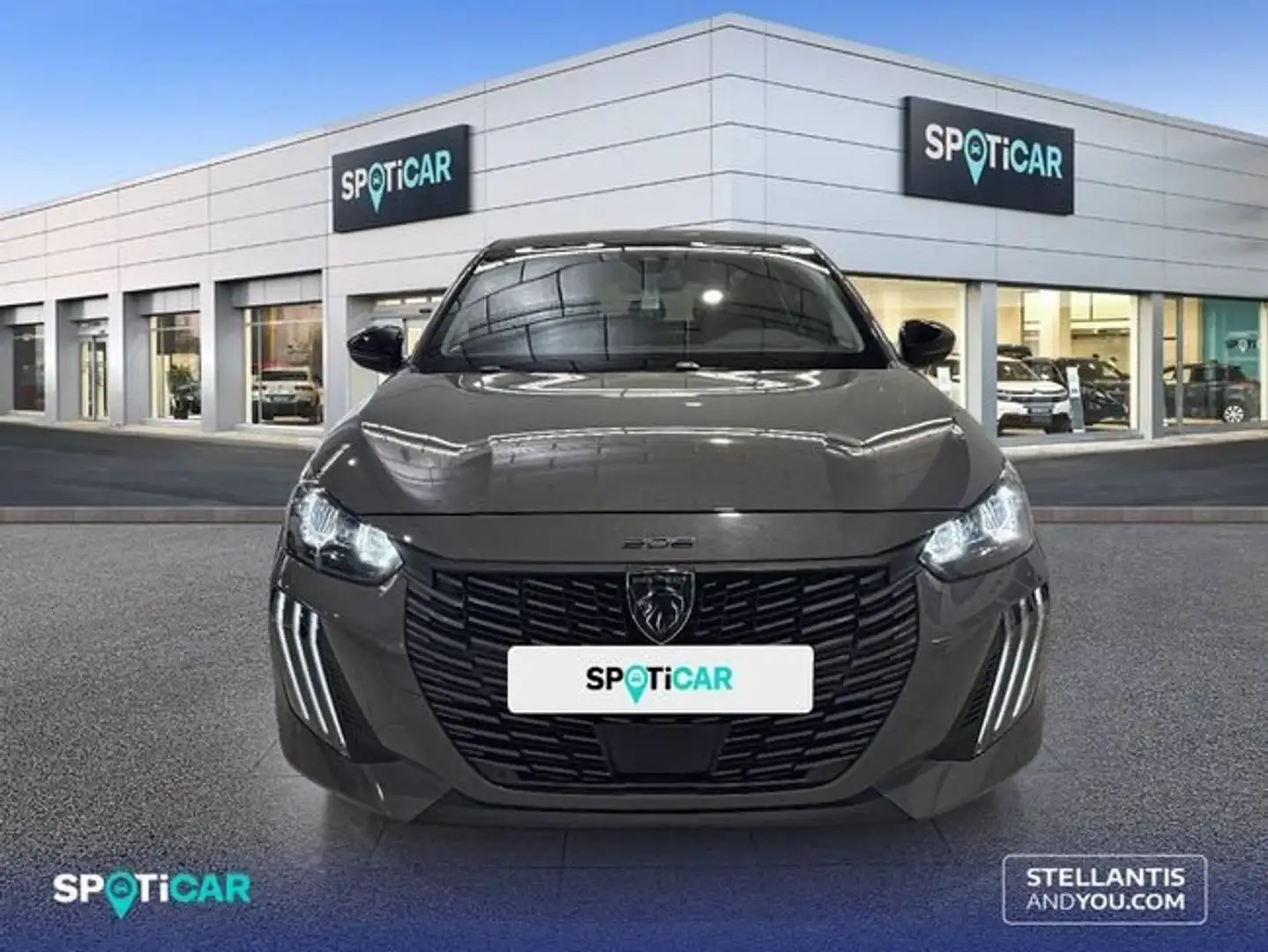 Peugeot 208 Gasolina 100 S&S 6 Vel. MAN Allure Gris - 2