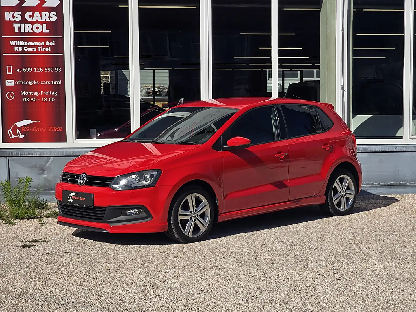 Volkswagen Polo Sport 1,2 R-LINE Rot - 1