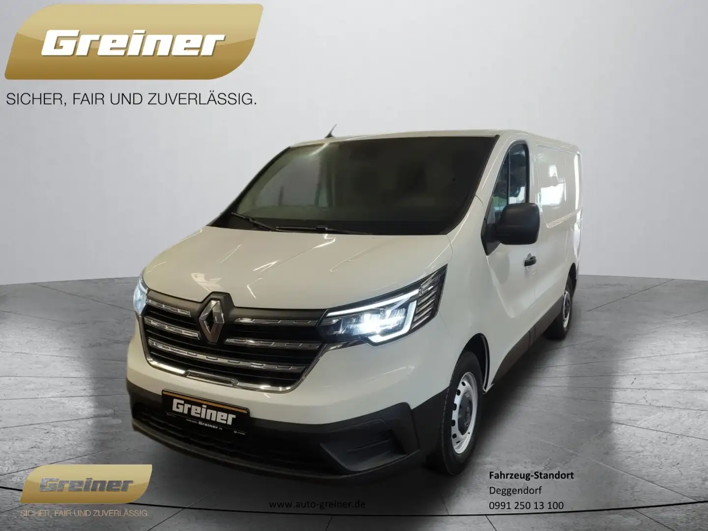 Renault Trafic L1H1 Grand Comfort DCI130 NAVI|LED-LICHT Blanc - 1
