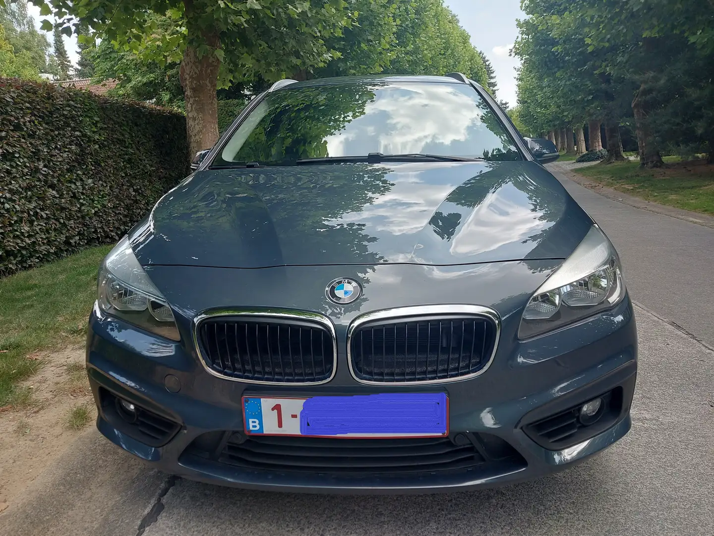 BMW 218 Active Tourer 218iA / Aut. / 7 places Gris - 2