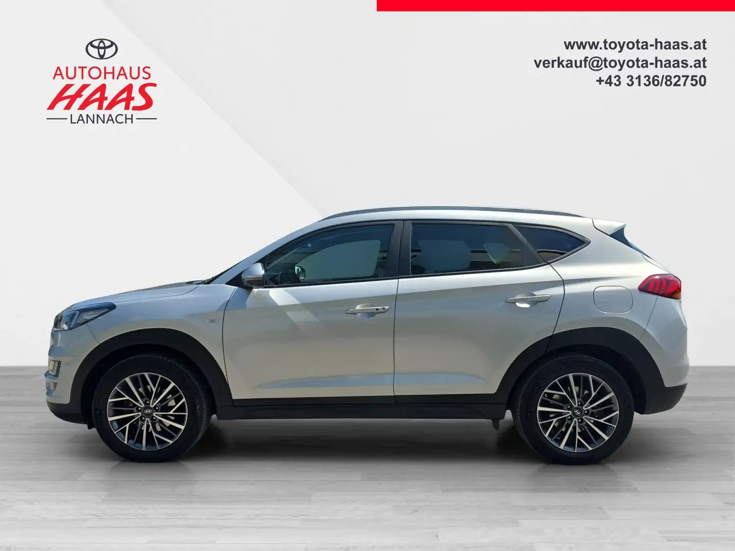 Hyundai TUCSON 1,6 CRDI 4WD Level 4 Zilver - 2