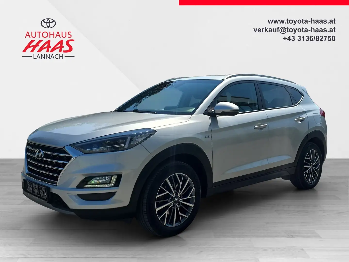 Hyundai TUCSON 1,6 CRDI 4WD Level 4 Zilver - 1